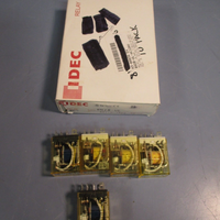 Lot of 5 Idec Ice Cube Relays, 24VDC Coil, 10A 120VAC RH2BU