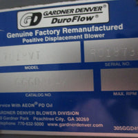 Gardner Denver DuroFlow GGGDACAX Positive Displacement Blower 7018VT 10"