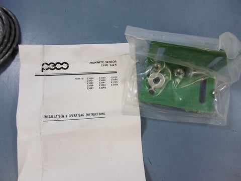 New in Bag Peco C 3022 MO 270 Round Proximity Sensor