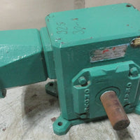 Grove Gear TM3252 Flexaline 30:1 Ratio Gear Reducer 3.15 Input HP