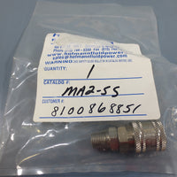 Hoffman MA2SS MA2SS 1/4" Inch Air Fitting Socket Stainless Steel