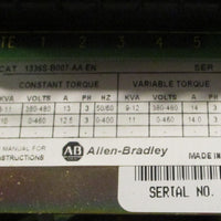 Allen Bradley 1336SB007AAEN  Ser D 1336 Plus Variable Frequency Drive