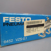 FESTO AIR RESERVOIR 6452 VZS0,1