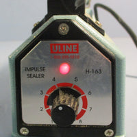 ULine H163 Impulse Sealer 8" Uline Poly Bag Sealer 8 Mil Max Seal Thickness