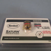 Nordson Precision Saturn Nozzle .018" 322418