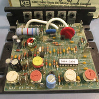 KB Electronics KBIC120 DC Motor Speed Control 090 115 VAC 50/60 Hz VDC 9429A