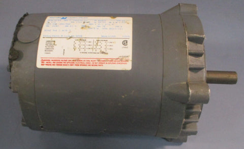 Magnetek H159 Century Electric 7-150770-01 AC Motor 1/3HP 60/50Hz 5/8" Shaft Dia