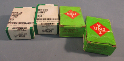 Lot Of (4) INA RNA49042RS Precision Needle Bearing 25mm x 37mm x 17mm