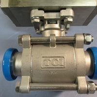 MaxAir Ball Valve w/Electro Pneumatic Positioner & Actuator MT21 DA F05/F07ENP