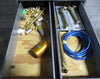 Steelcase Datacase 10 Drawer Cabinet 55-1/4 x 18-3/4 x 28 Misc. Clippard Valves