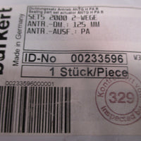 Burkert SET520002WEGE 2000/2002 Valve Spare Parts Kit ANTRDM: 125MM 00233596