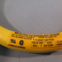Brad Harrison/Woodhead 339020A01F030 9P MALE FEMALE STIST 3 6/9 AWG PVC CORD