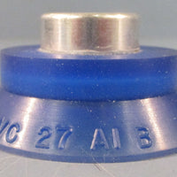 ViCas VC 27 Round Vacuum Cup VC27A1B Style F 2" Lip Dia 1" H (Lot of 7)