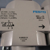 FESTO DSERIES CS COMBINATION UNIT HEEDMAXI24 J043/FRMDMAXIJ043 13125146