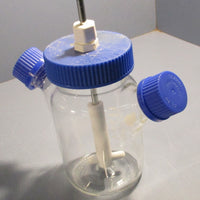 Bellco Heavy Glass Vessel 250 ml Micro Carrier Spinner Flask With Caps