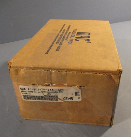 MAC Valves, Inc 82A-AC-BKA-TM-DAAP-1DA Solenoid Pilot Operated Valve