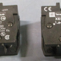 (Lot of 2) Schneider Electric Telemecanique XENL1121 Contact Block 240V 3A