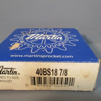 Martin Single Row Sprocket Hub 40BS18 7/8
