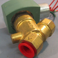 Asco RedHat 8210G73 Solenoid Valve 50/60Hz 3/8" 6.1W 1125 PSI