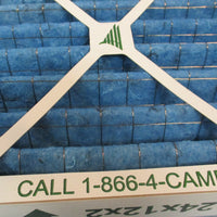 Box of 18 Camfil 24x12x2 Aeropleat III Merv 8 Pleated Air Filters 116300006