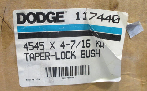 Dodge 117440 4545 x 47/16 KW TaperLock Bushing