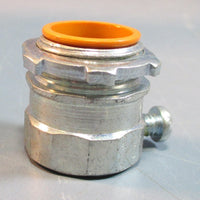 25 Crouse Hinds 1451US EMT Set Screw Type Connector 3/4" Zinc Plated Steel NIB