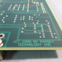 RAMSEY TECHNOLOGY INC. AC8000 Circuit Board D07110AE013REVD