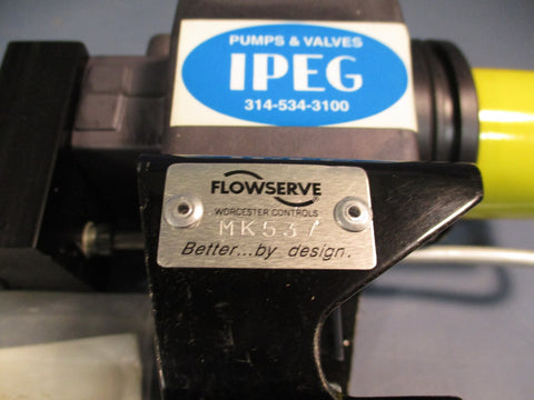 Flow Serve MK537 Pneumatic Valve & Actuator Combination Assembly 14446RTSE R2