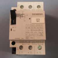 Siemens 3VU13000ME00 Motor Protector Circuit Breaker Used