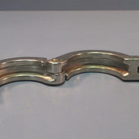 Wing Nut Stainless Steel Flange Clamps for 2" OD Flange lot of 5