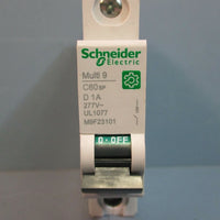 Schneider Electric M9F23101 Miniature Circuit Breaker Multi9 C60SP D 1A 277V~