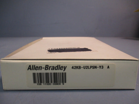 ALLEN BRADLEY 42KBU2LPSNY3 /A PHOTOELECTRIC SENSOR 2M, 1224VDC