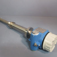 ENDRESS & HAUSER VIBRONIC POINT LEVEL SWITCH w/EXTENSION TUBE FTL71AGN2CB4E4AL