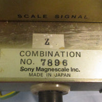 Sony Magnescale MSD9037 Module MSD9037R 20VA 100120VAC 50/60Hz