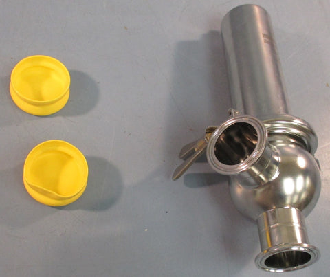 Unibloc-Pump Sanitary Stainless Relief Valve 0-7 Bar 0-101 PSI