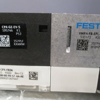 FESTO VALVE TERMINAL  ASSEMBLY 530411 50EF36GCQSD+HNGZ 32PSGLRM3BU3BU11GM