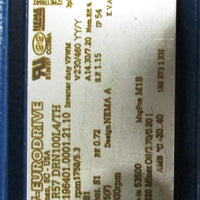 Sew Eurodrive KAZ87 R57 DNR100L4/TH Gear Motor 330:1 Ratio, 5.3 Final RPM, 5 HP