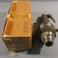 Dresser Consolidated 1543G3 Relief Valve 11/4" 1543 G3 44psi .200" Lift NOS