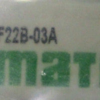 Numatics F22B03A Particulate Air Filter Solenoid Valve F22B03