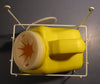 Stanley 11-081 Blade Disposal Kit Yellow Container w/ White Wire Rack 11-080