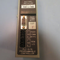 Allen Bradley Processor Module PLC5/15 96041871  1785LT With Keys
