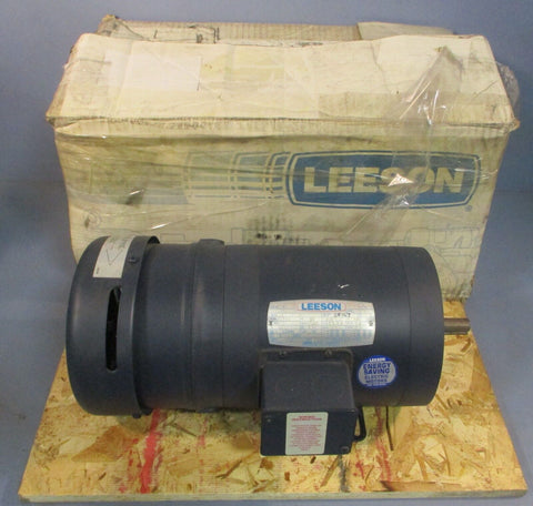 Leeson 110679.00 3 Phase Motor C6T17FK1H 1725RPM 1HP 5/8" Shaft Dia NOS