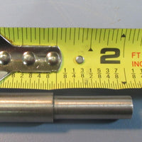 Lot 10 Stainless SCE3371 LH Chain Pivot Pins 2.1" Long, 0.343" & 0.437" OD NWOB
