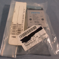 FESTO VS-3-1/8 2334 3/2 Way Mechanically Stem Actuated Pneumatic Valve