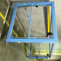 HM Cross Workstation Bridge Crane 1000 lb Capacity Telescoping, Tilt , Moveable