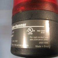 Cutler Hammer Series A2 Stacklight Base/Tower (Red, Orange, Green, Yellow) E26BL