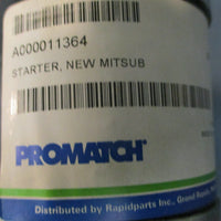 Promatch A000011364 Starter Motor For Mitsubishi 12V 2Bolt Flange