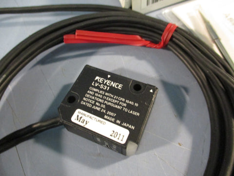 Keyence LV-S31 Beam Spot Reflective Sensor Head