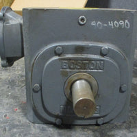 Boston Gear 700 Series Gear Reducer F73860B7J 60:1 2.17 HP 15/8" Shaft Dia