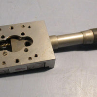 Micro Controle 51238 Linear Translational Stage 2 Micrometer
